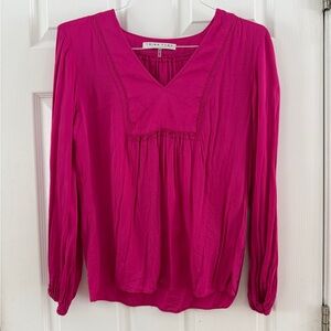 Trina Turk Fuchsia Blouse